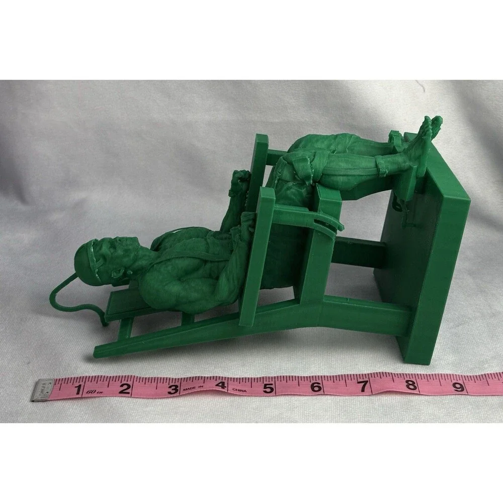 Frankenstein In Electric Chair Figure Frankenstein Green
